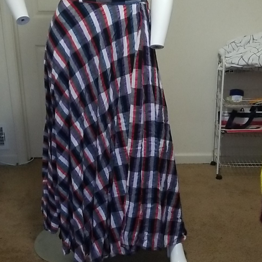 Vtg Wrap Skirt